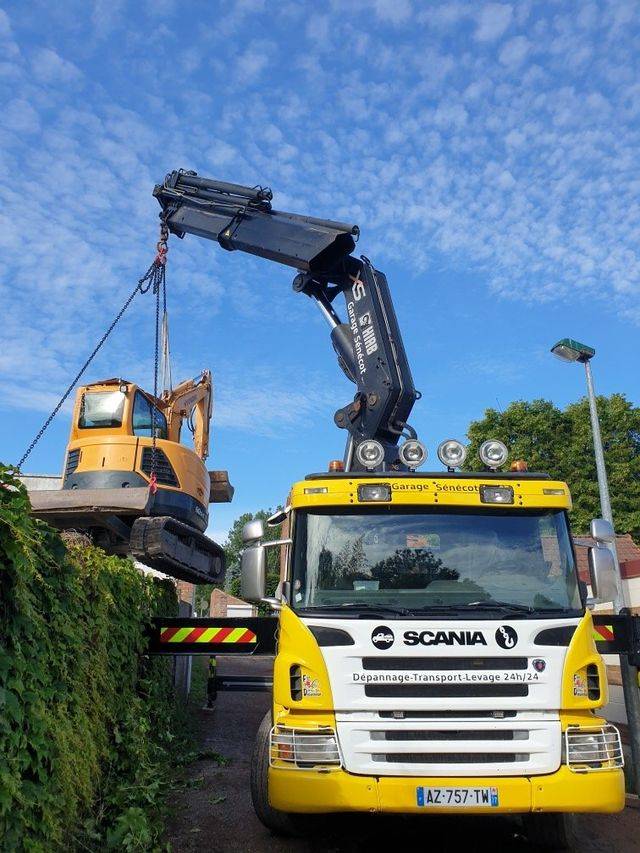 travaux camion porteur