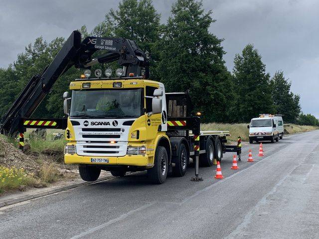 travaux bord de route